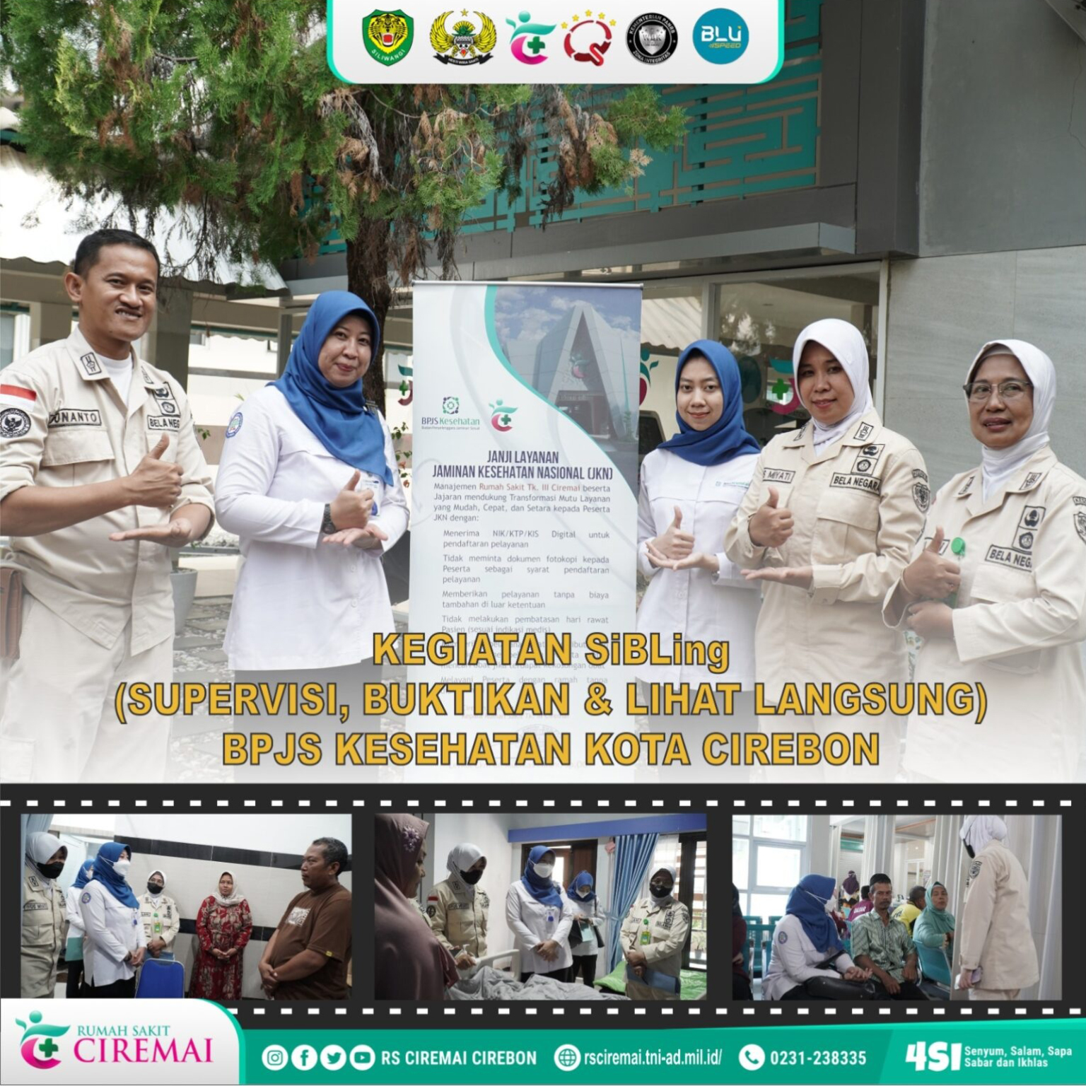 BPJS Kesehatan Kota Cirebon Gelar SiBLing di RS Ciremai