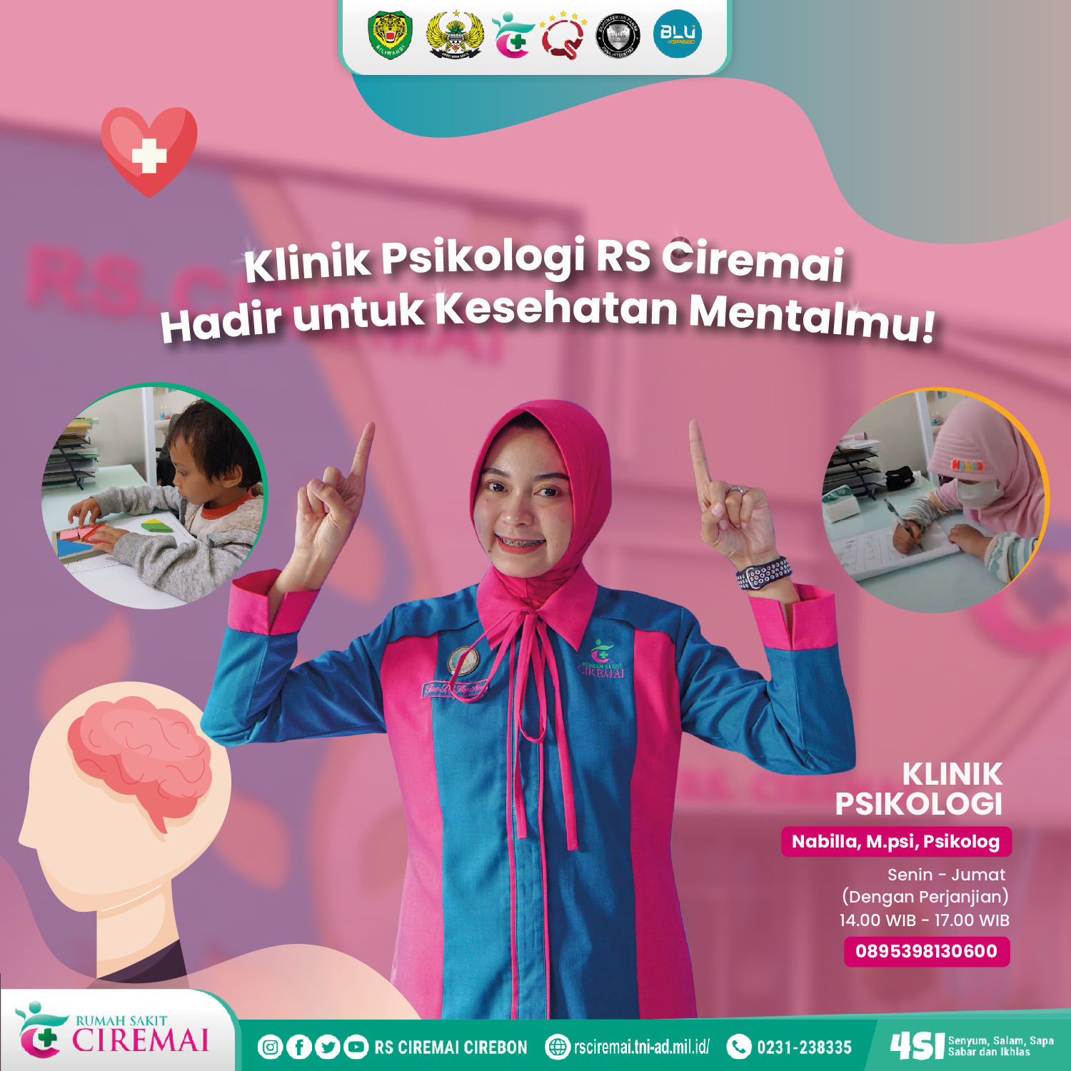 Klinik Psikologi RS Ciremai Hadir untuk Kesehatan Mentalmu!
