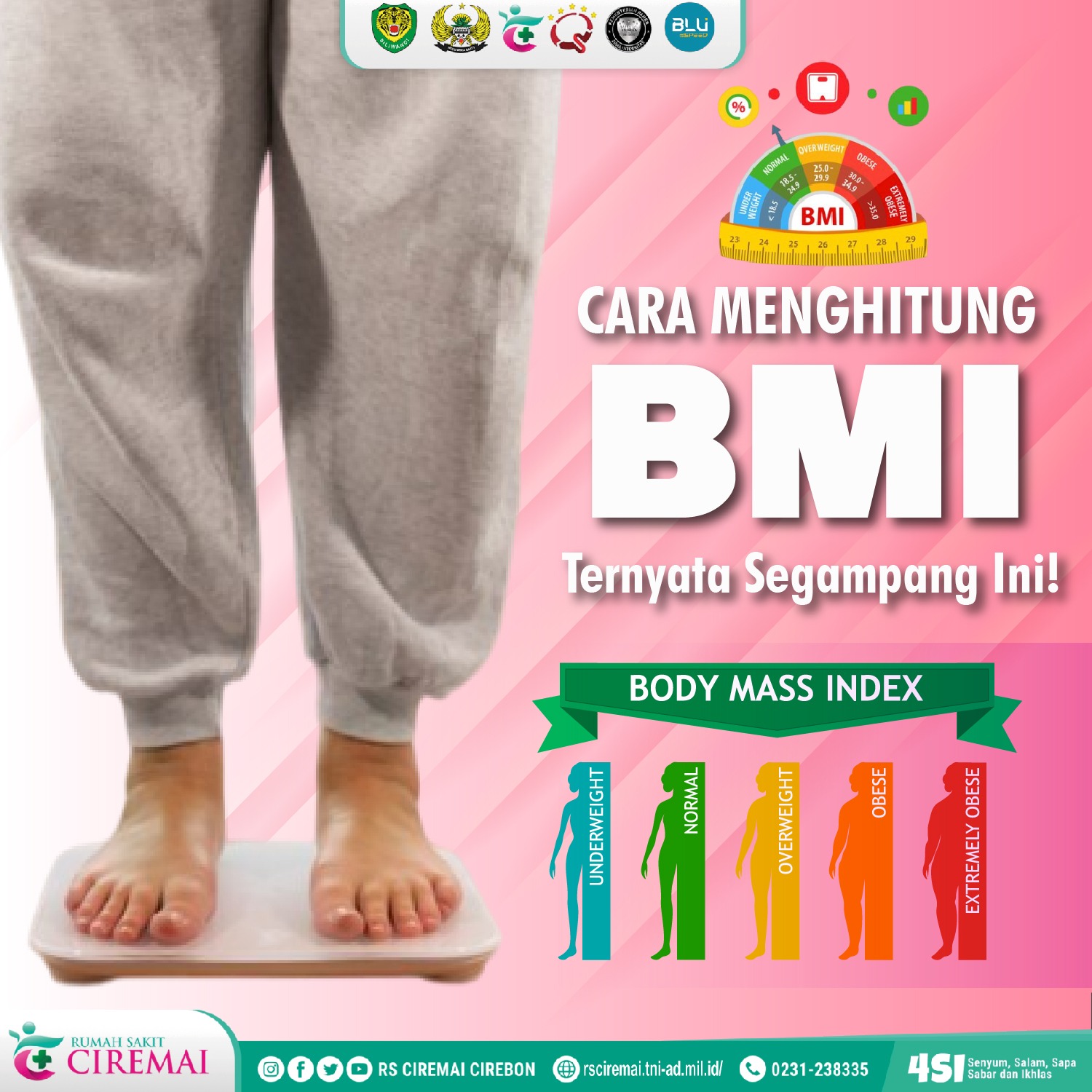 Cara Menghitung BMI Ternyata Segampang Ini!
