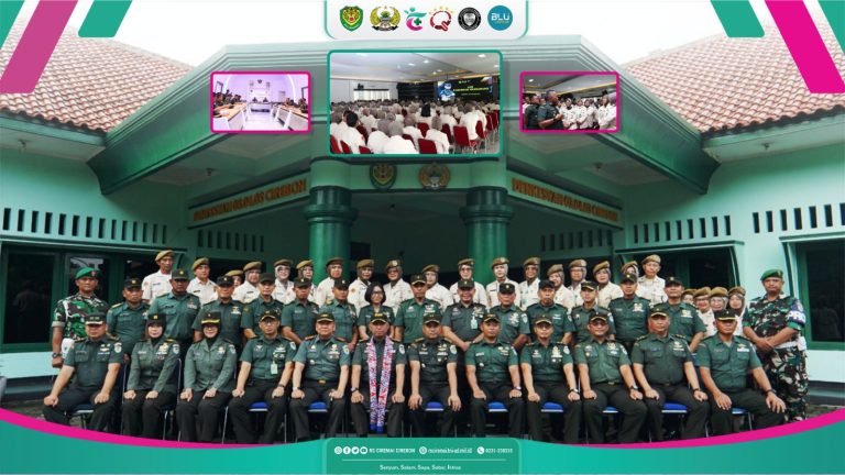 Kunjungan kerja Kakesdam III di Denkesyah Cirebon dan RS Ciremai