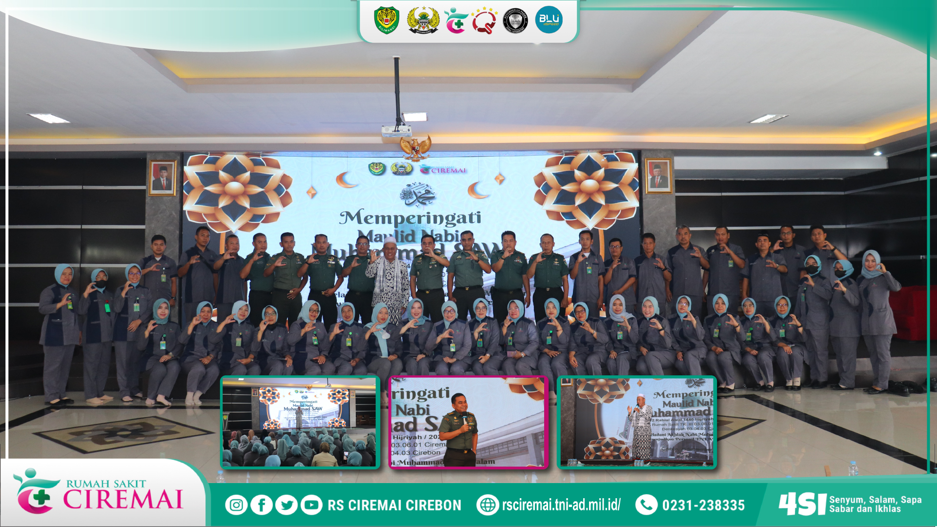 Maulid Nabi Muhammad SAW 1446 H Berlangsung Meriah!