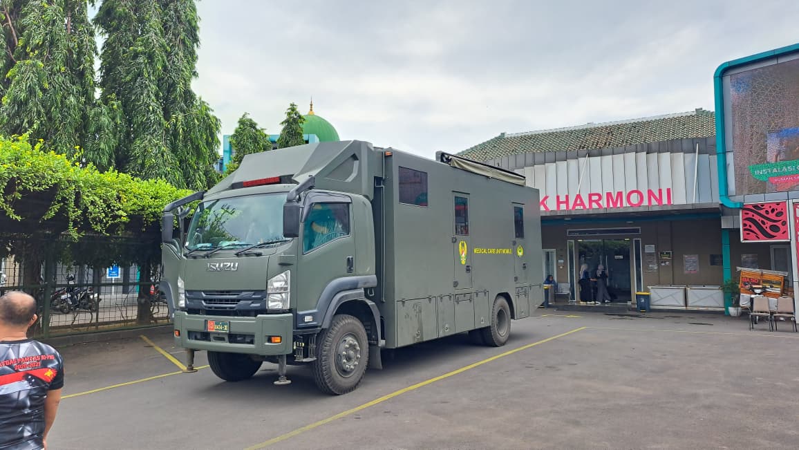 Mobil Medical Check Up merupakan bantuan dari Kepala Staf Angkatan Darat.