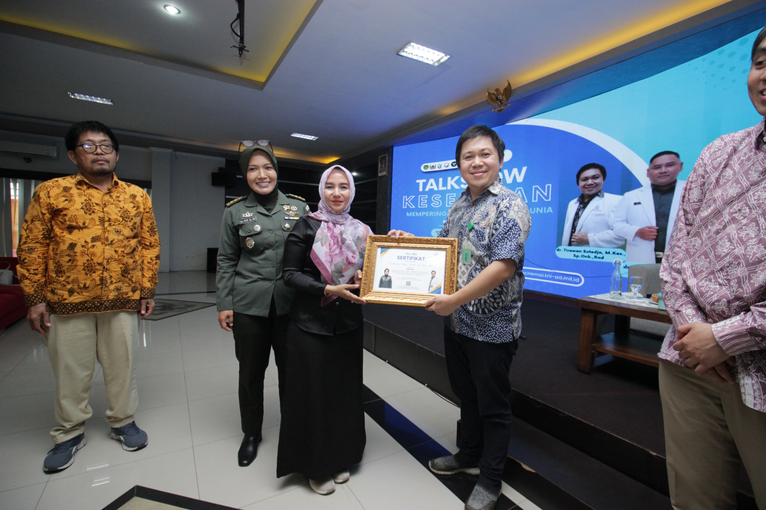RS Ciremai menunjukkan komitmen terhadap edukasi kesehatan. Foto: Penerangan RS Ciremai